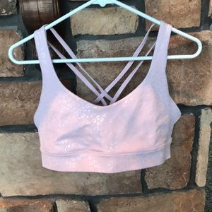 Zyia unicorn leopard print bra